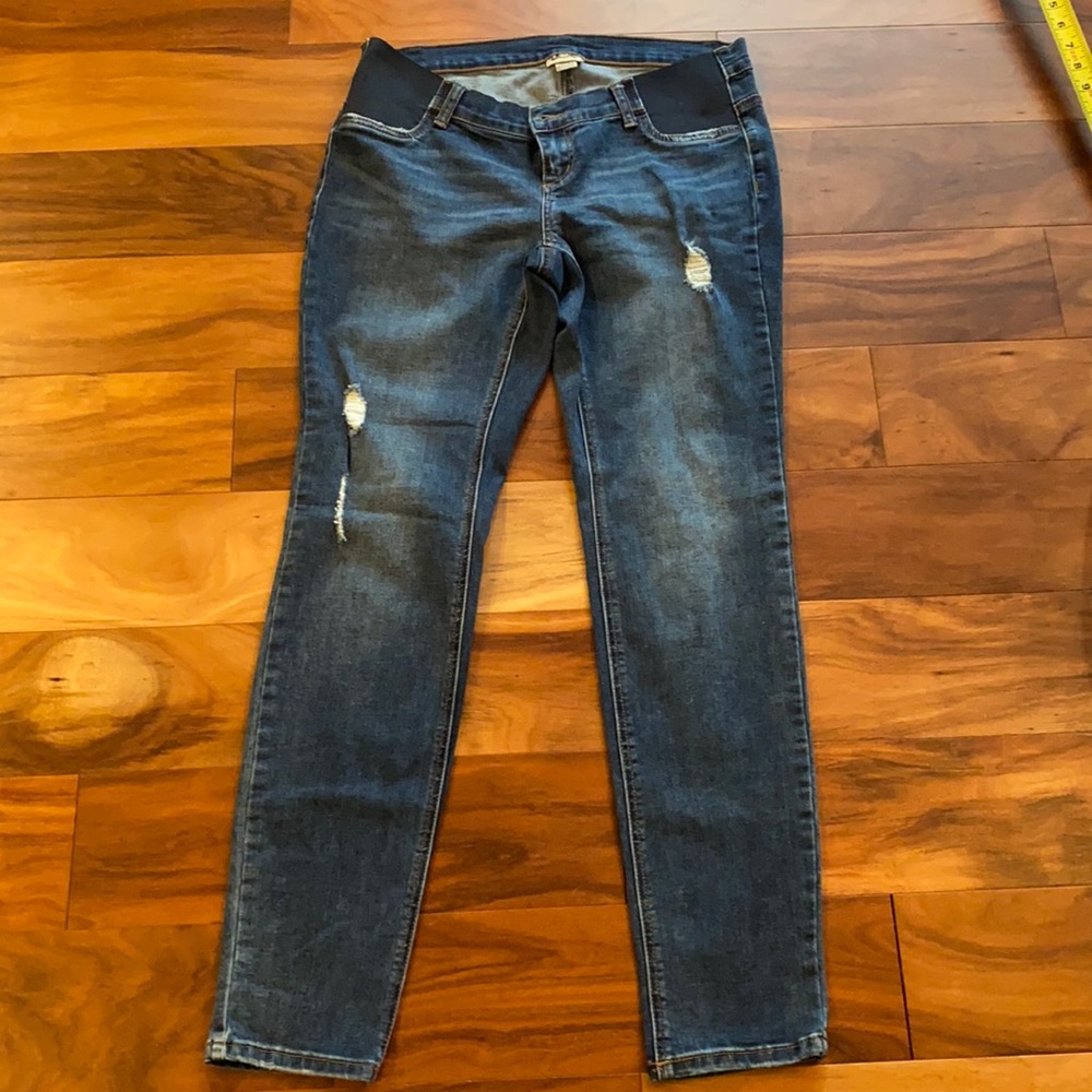 Indigo Blue Maternity Jeans Size M